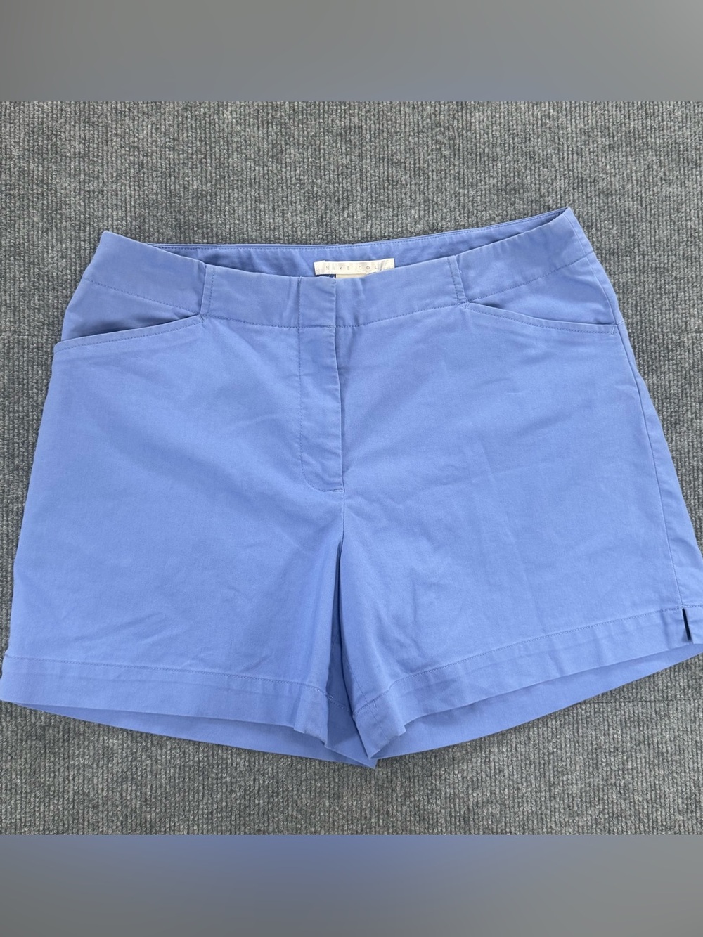 Nike Golf Dri Fit Blue Technical Shorts 8 Periwinkle Moisture Wicking Athletic
